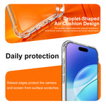 IMAK for iPhone 18 Pro / 17 Pro Case TPU Phone Cover Airbag Shockproof Protection