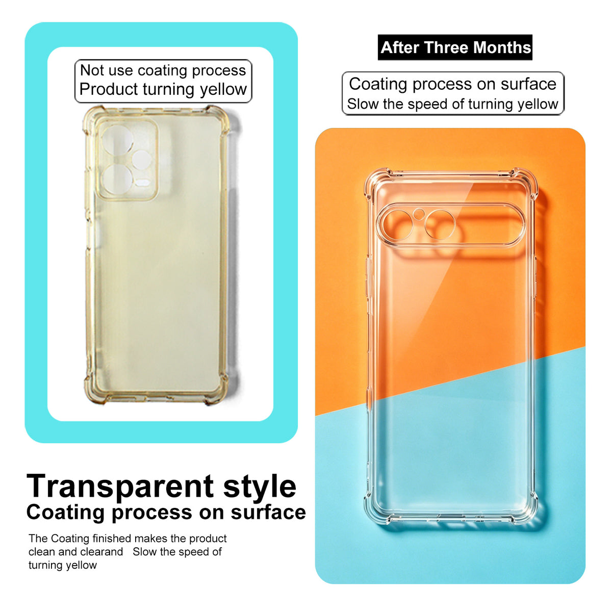 IMAK for iPhone 18 Pro / 17 Pro Case TPU Phone Cover Airbag Shockproof Protection