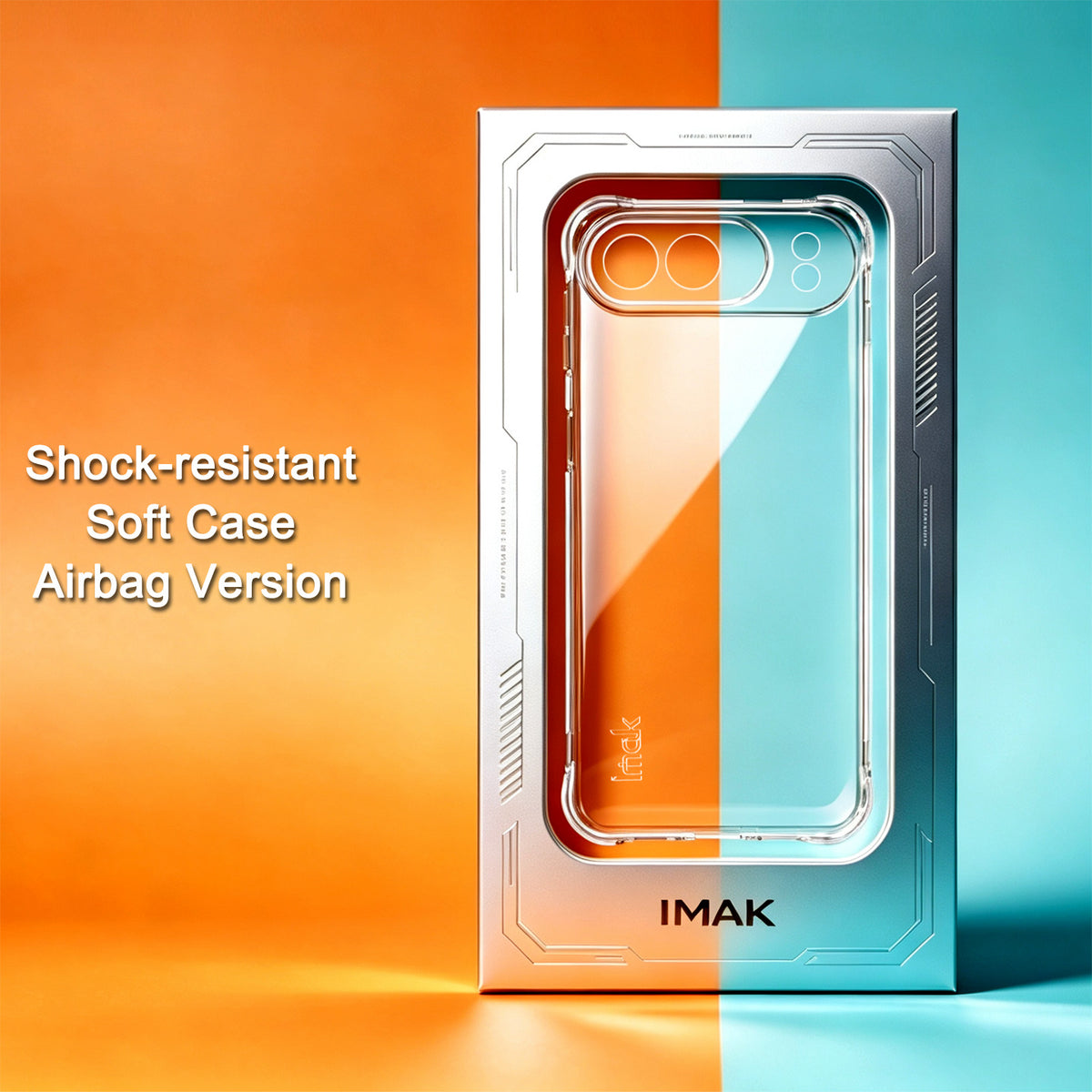 IMAK for ZTE nubia Air Pro 5G Case TPU Phone Cover Airbag Shockproof Protection