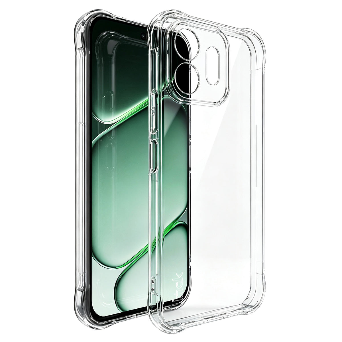 IMAK for OnePlus N6 4G Case TPU Phone Cover Airbag Shockproof Protection