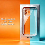 IMAK for OnePlus N6 4G Case TPU Phone Cover Airbag Shockproof Protection