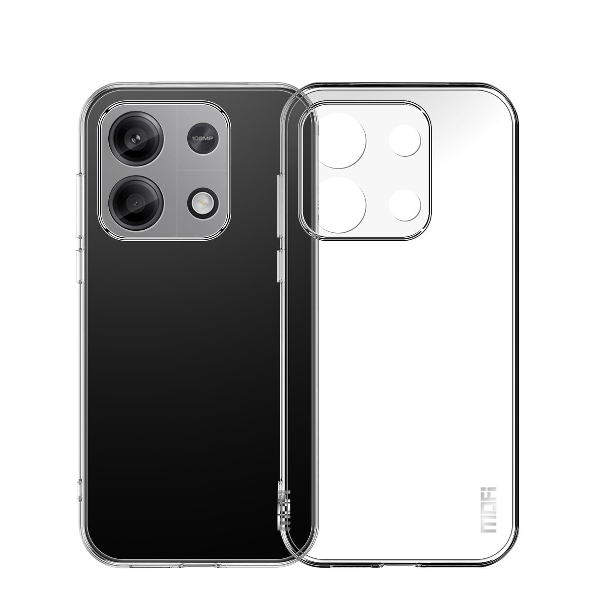 MOFI for Xiaomi Redmi 17 5G / Xiaomi Redmi 17 4G Clear Phone Case  Ultra-Thin TPU Phone Back Cover