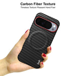 IMAK til Google Pixel 10 Pro / Google Pixel 10 Ruiyi Series Magnetisk Cover Kulfibertekstur Læder + PC Telefoncover