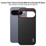 IMAK til Google Pixel 10 Pro / Google Pixel 10 Ruiyi Series Cover Kulfibertekstur Læder + PC Beskyttende Cover