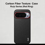 IMAK for Google Pixel 10 Pro XL Ruiyi Series Case Carbon Fiber Texture Leather + PC Protective Cover