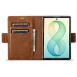 LC.IMEEKE For Samsung Galaxy Z Fold8 Leather Case RFID Blocking Card Slots Phone Cover