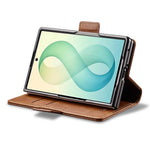LC.IMEEKE For Samsung Galaxy Z Fold8 Leather Case RFID Blocking Card Slots Phone Cover