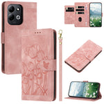 For Xiaomi Redmi 17 5G  /  Redmi 17 4G Case Tulip Leather Phone Cover with 5 Card Slots Wallet