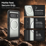 REDPEPPER FS Series For Google Pixel 11 IPX8 Waterproof Case PC TPU PET Clear Magnetic Phone Cover