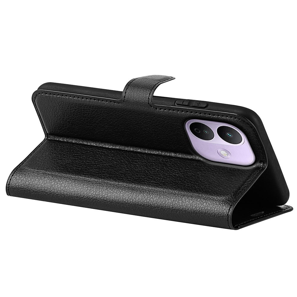 For Xiaomi Redmi Note 17 Pro Max 5G / Note 17 Pro+ 5G Case Wallet Stand Litchi Texture Shockproof Leather Phone Cover