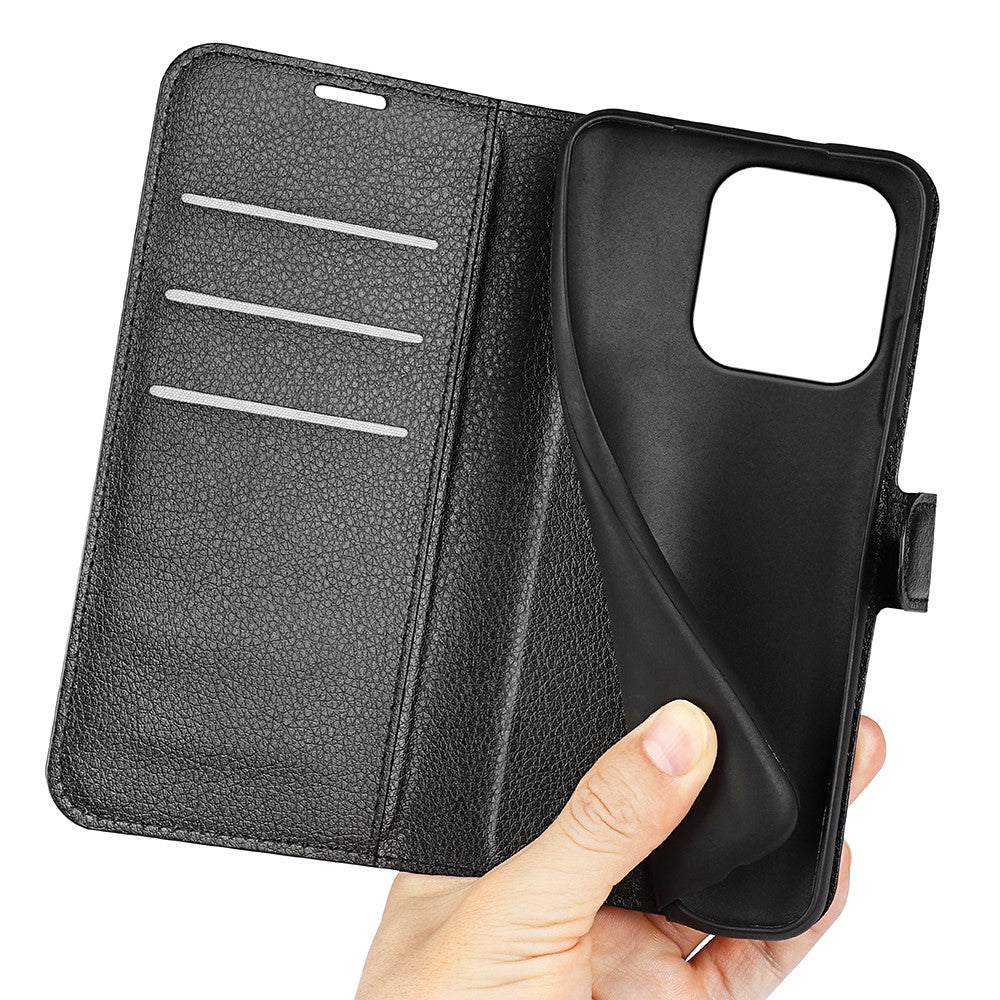 For Xiaomi Redmi Note 17 Pro Max 5G / Note 17 Pro+ 5G Case Wallet Stand Litchi Texture Shockproof Leather Phone Cover