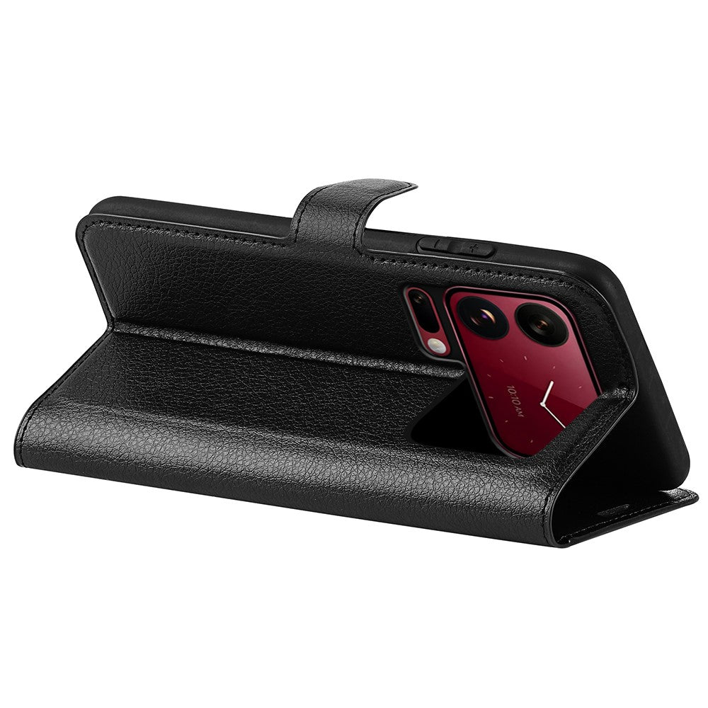 For Xiaomi 18 Pro Case Wallet Stand Litchi Texture Shockproof Leather Phone Cover