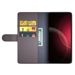 For Xiaomi 18 Pro Max Case Genuine Split Leather Phone Cover with Wallet Stand