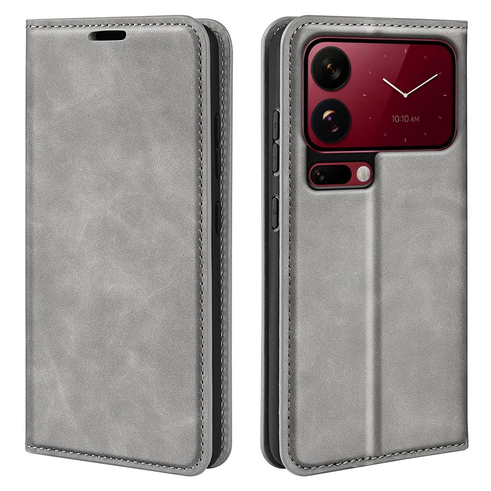 For Xiaomi 18 Pro Case Skin Touch Leather Wallet Phone Cover