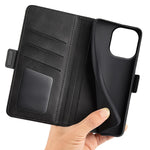 For Xiaomi Redmi Note 17 Pro Max 5G / Note 17 Pro+ 5G Case Calf Texture Leather Wallet Phone Cover