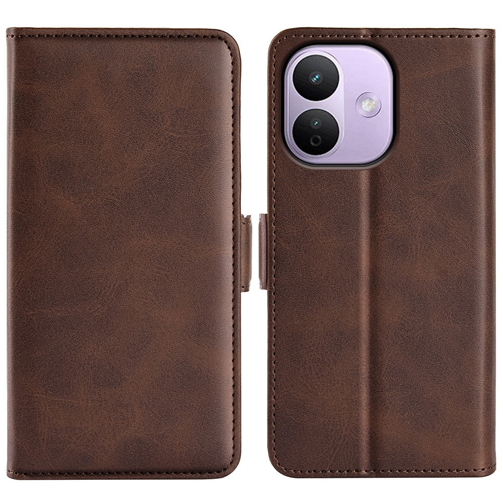 For Xiaomi Redmi Note 17 Pro Max 5G / Note 17 Pro+ 5G Case Calf Texture Leather Wallet Phone Cover