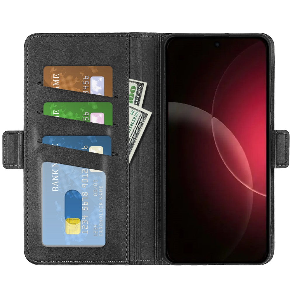 For Xiaomi 18 Pro Max Case Calf Texture Leather Wallet Phone Cover