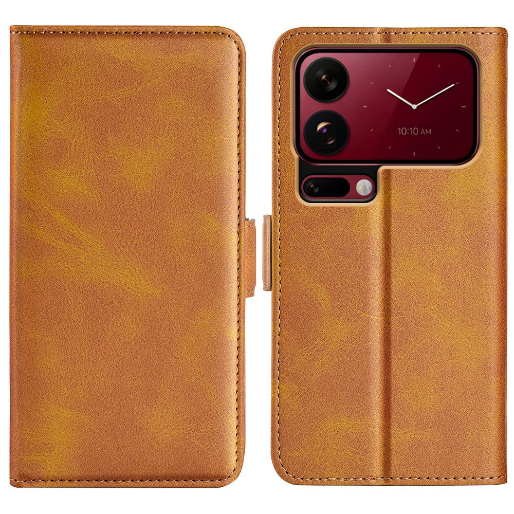 For Xiaomi 18 Pro Case Calf Texture Leather Wallet Phone Cover