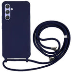 Til Samsung Galaxy A34 5G cover TPU blødt stødsikkert telefoncover med justerbar snor