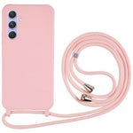 Til Samsung Galaxy A34 5G cover TPU blødt stødsikkert telefoncover med justerbar snor