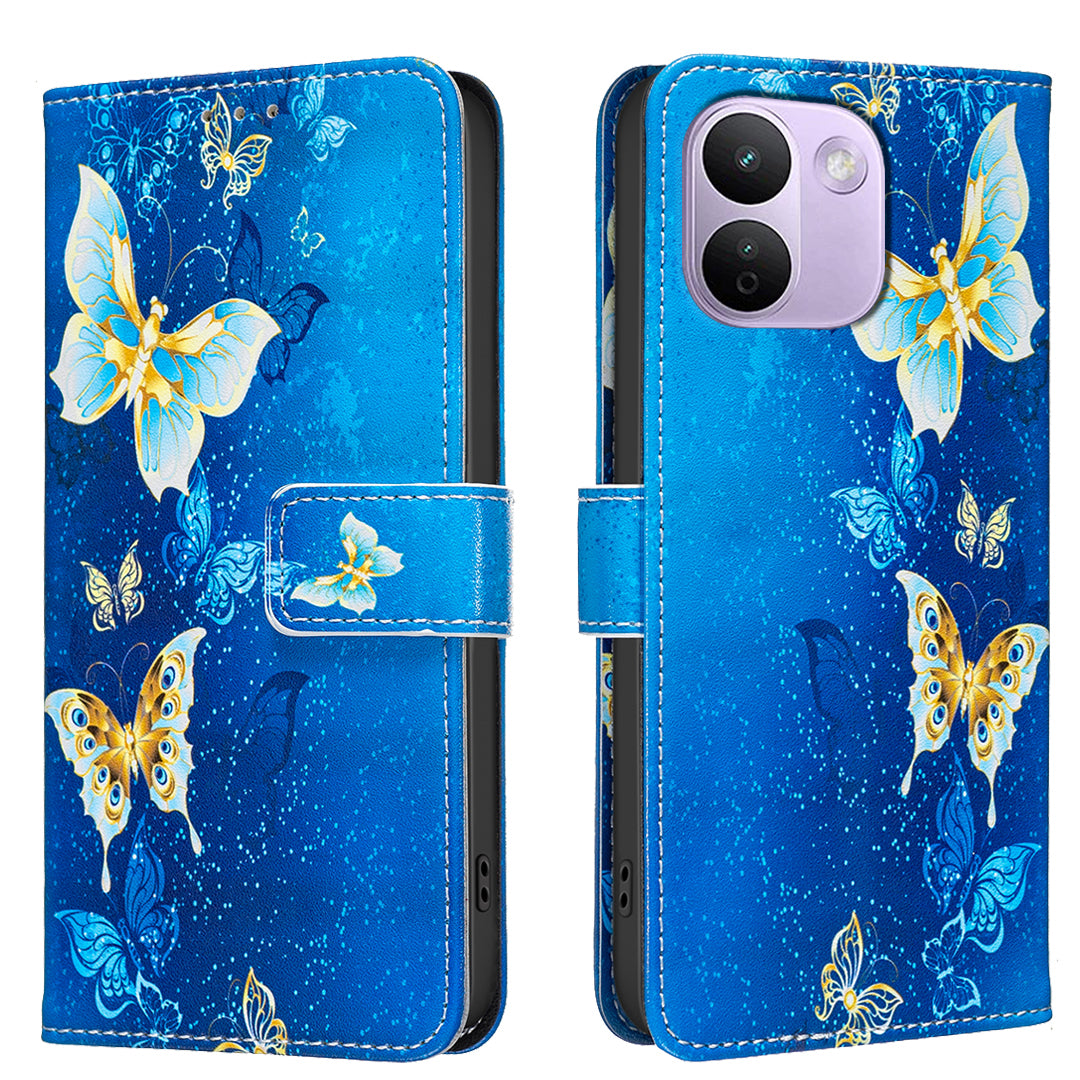 For Xiaomi Redmi Note 17 Pro Max 5G / Note 17 Pro+ 5G Case Wallet Stand Pattern Printing Phone Leather Cover