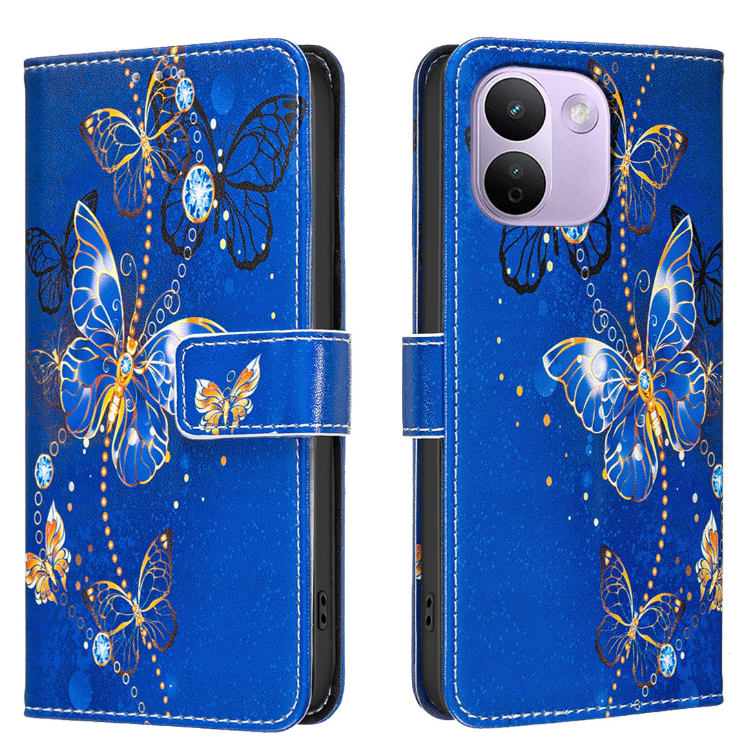 For Xiaomi Redmi Note 17 Pro Max 5G / Note 17 Pro+ 5G Case Wallet Stand Pattern Printing Phone Leather Cover