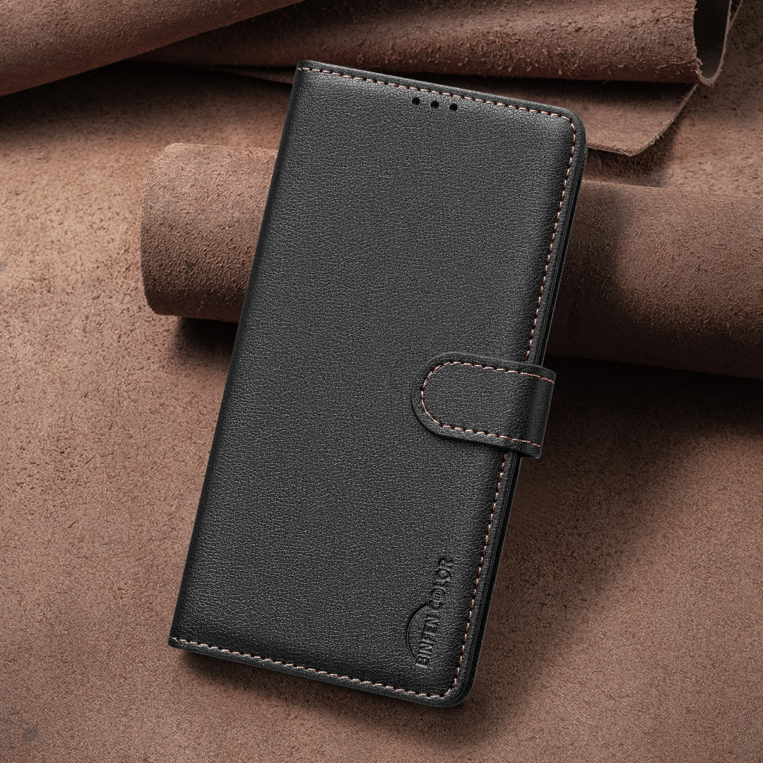 BINFEN COLOR for Xiaomi Redmi Note 17 Pro Max 5G / Note 17 Pro+ 5G BF32 Leather Case Wallet RFID Blocking Phone Cover