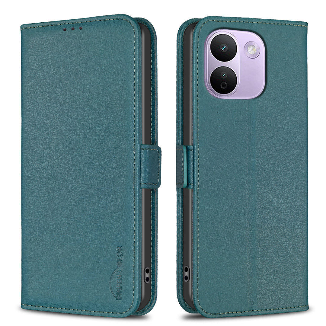 BINFEN COLOR for Xiaomi Redmi Note 17 Pro Max 5G / Note 17 Pro+ 5G Case  BF31 PU Leather Flip Folio Phone Wallet Cover