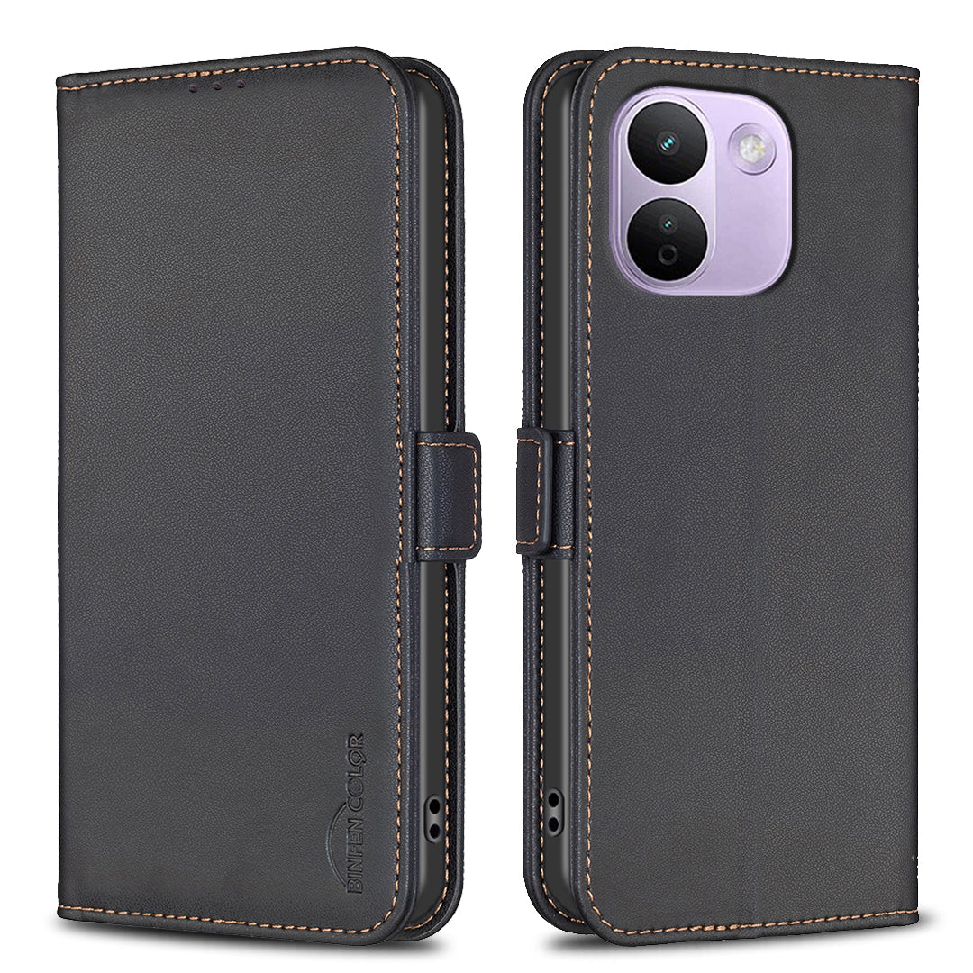 BINFEN COLOR for Xiaomi Redmi Note 17 Pro Max 5G / Note 17 Pro+ 5G Case  BF31 PU Leather Flip Folio Phone Wallet Cover
