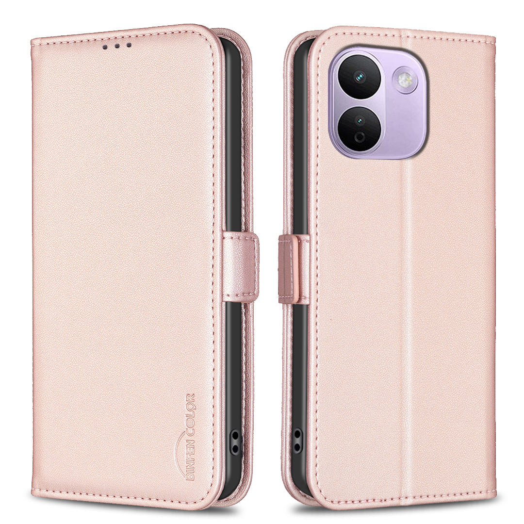 BINFEN COLOR for Xiaomi Redmi Note 17 Pro Max 5G / Note 17 Pro+ 5G Case  BF31 PU Leather Flip Folio Phone Wallet Cover