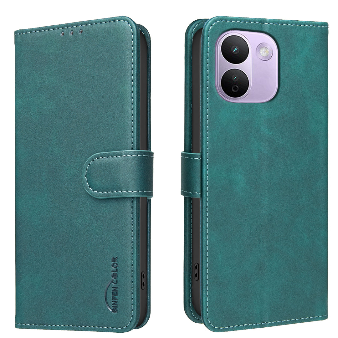 BINFEN COLOR for Xiaomi Redmi Note 17 Pro Max 5G / Note 17 Pro+ 5G BF37 Case RFID Blocking Wallet Stand Leather Phone Cover