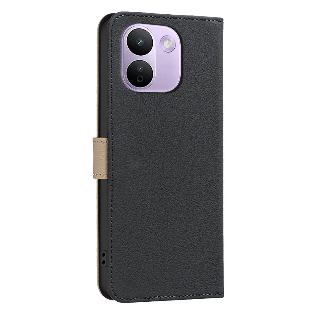 BINFEN COLOR for Xiaomi Redmi Note 17 Pro Max 5G / Note 17 Pro+ 5G BF36 Leather Case Floral Pattern Phone Cover RFID Blocking Wallet Stand