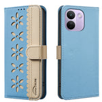 BINFEN COLOR for Xiaomi Redmi Note 17 Pro Max 5G / Note 17 Pro+ 5G BF36 Leather Case Floral Pattern Phone Cover RFID Blocking Wallet Stand