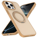 Til iPhone 12 / 12 Pro Cover med Roterende Magnetisk Støttefod PC + TPU Skin-Touch Telefoncover