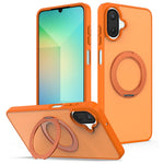 Samsung Galaxy A08 4G / A08 5G / A07 4G / A07s 4G / A07 5G-etui med roterende magnetisk stativ, PC + TPU-mobilcover med skin-touch