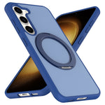 Samsung Galaxy S23-cover med roterende magnetisk stativ, PC + TPU-mobilcover med skin-touch