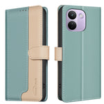 BINFEN COLOR for Xiaomi Redmi Note 17 Pro Max 5G / Note 17 Pro+ 5G Leather Case Splicing Color RFID Blocking Wallet Stand Phone Cover