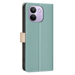 BINFEN COLOR for Xiaomi Redmi Note 17 Pro Max 5G / Note 17 Pro+ 5G Leather Case Splicing Color RFID Blocking Wallet Stand Phone Cover