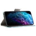 For Samsung Galaxy A34 5G Pattern Printing PU Leather Flip Folio Case Cross Texture Shockproof TPU Inner Shell Wallet Stand Phone Cover