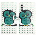 For Samsung Galaxy A34 5G Pattern Printing PU Leather Cover Stand Magnetic Closure Flip Wallet Phone Case