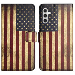 For Samsung Galaxy A34 5G Pattern Printing PU Leather Cover Stand Magnetic Closure Flip Wallet Phone Case