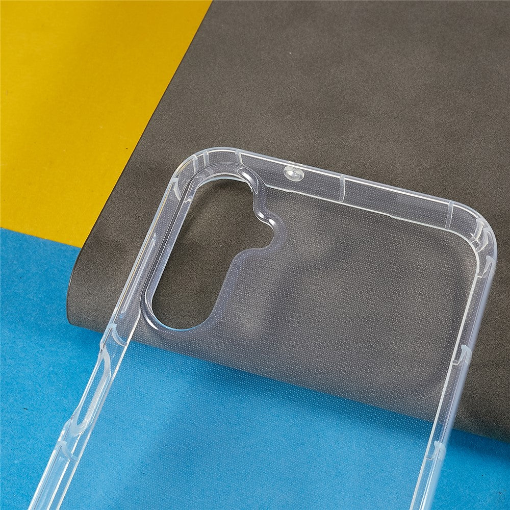 Samsung Galaxy A14 5G / A14 4G Högtransparent mjukt TPU-skal Stötsäkert krockkuddeskyddande mobilskydd