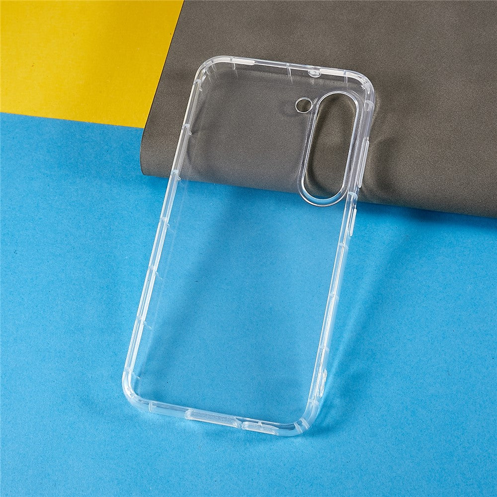 Samsung Galaxy S23+ ultratyndt transparent mobilcover med airbag-beskyttelse, stødsikkert TPU-smartphonecover