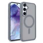 Til Samsung Galaxy S25+ Magnetisk Etui 2,0 mm Skin-Touch TPU PC Stødsikkert Telefoncover