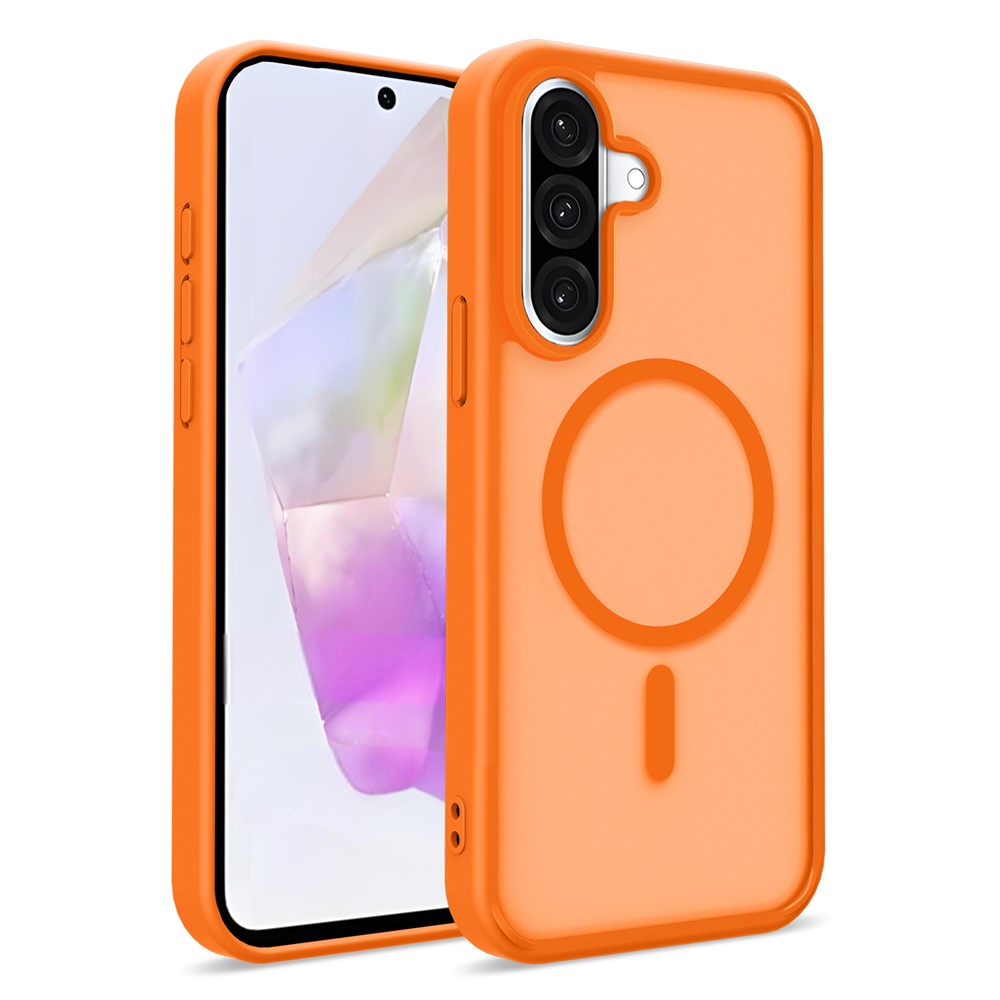Samsung Galaxy A36 5G / A37 5G Magnetiskt Skal 2.0mm Skin-Touch TPU PC Stötsäkert mobilskal