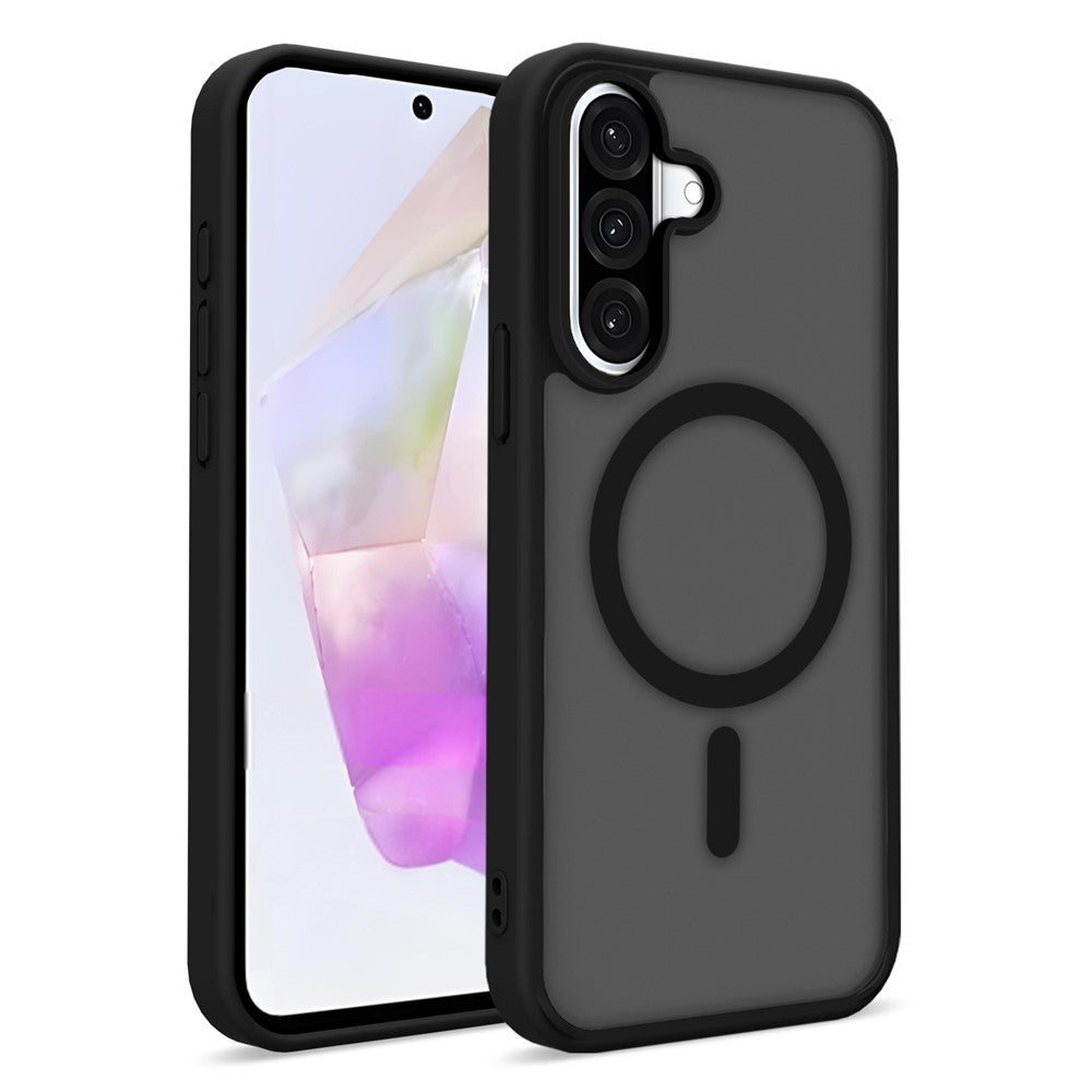 Samsung Galaxy A36 5G / A37 5G Magnetiskt Skal 2.0mm Skin-Touch TPU PC Stötsäkert mobilskal