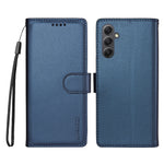 BETOPNICE for Samsung Galaxy A34 5G 006 Case RFID Blocking Wallet Stand Leather Phone Cover with Wrist Strap