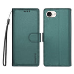 BETOPNICE for iPhone 16e / iPhone 17e 006 Case RFID Blocking Wallet Stand Leather Phone Cover with Wrist Strap