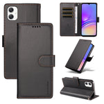 BETOPNICE til Samsung Galaxy A07 5G / Galaxy A06 4G / Galaxy A06 5G / Galaxy A08 4G / Galaxy F06 5G / Galaxy M06 5G / Galaxy A07 4G 006, RFID-blokerende tegnebogsetui i læder med håndledsrem