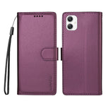 BETOPNICE til Samsung Galaxy A07 5G / Galaxy A06 4G / Galaxy A06 5G / Galaxy A08 4G / Galaxy F06 5G / Galaxy M06 5G / Galaxy A07 4G 006, RFID-blokerende tegnebogsetui i læder med håndledsrem